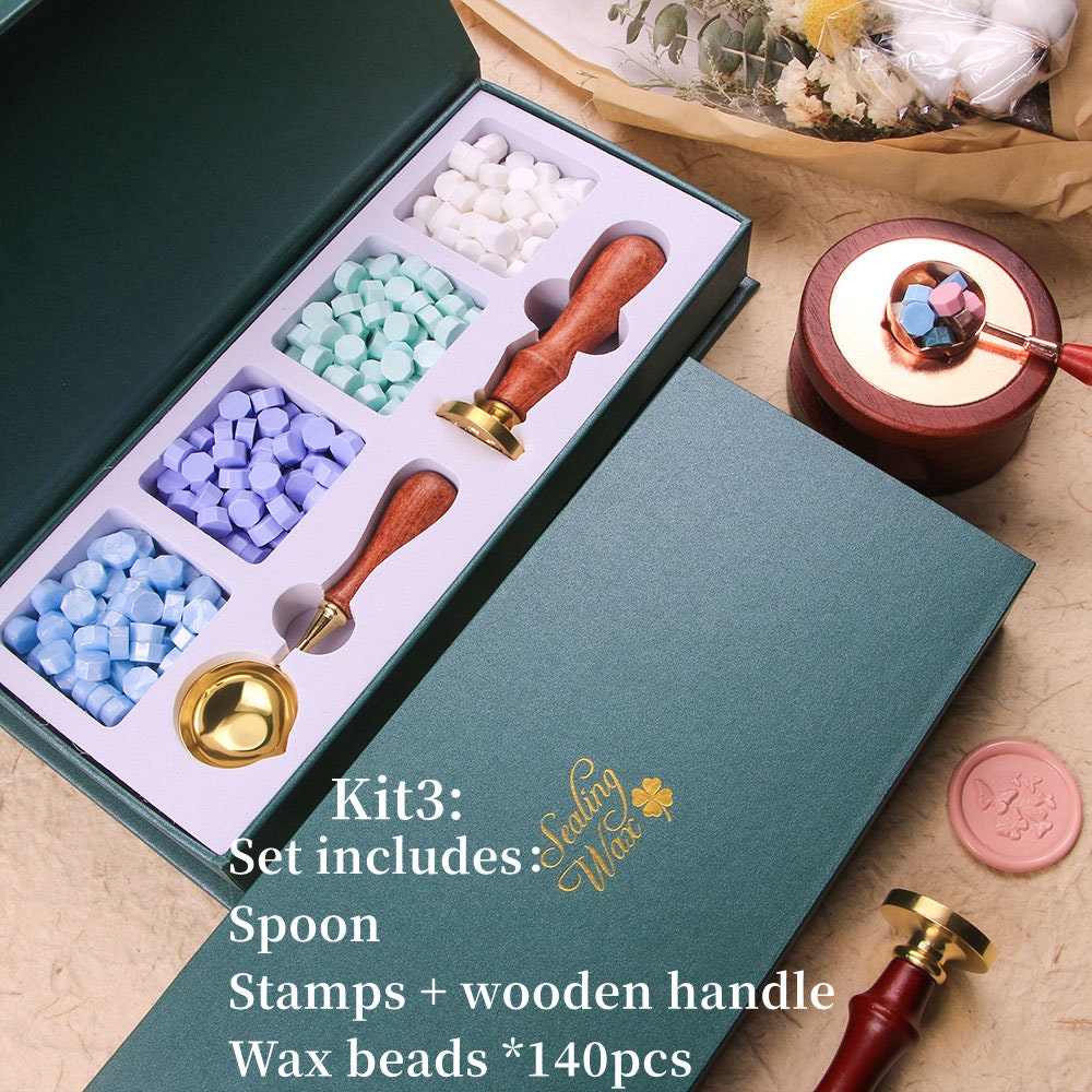 Generic Wooden Handle Wax Seal Wedding Stamp Invitaion Wax Sealing