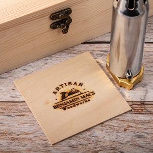 Custom Brand Iron Stamp, Woodworking Tools For Dad, Custom Brand Iron For Wood, Custom Wood Burning Stamp, Electric Wood Stamp, Custom Gift image 1