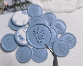 Leaf Self-Adhesive Wax Seal Stickers, Leaf Wax Stickers, Envelope Self-Adhesive Wax Stickers, Pre-made Wax Stickers