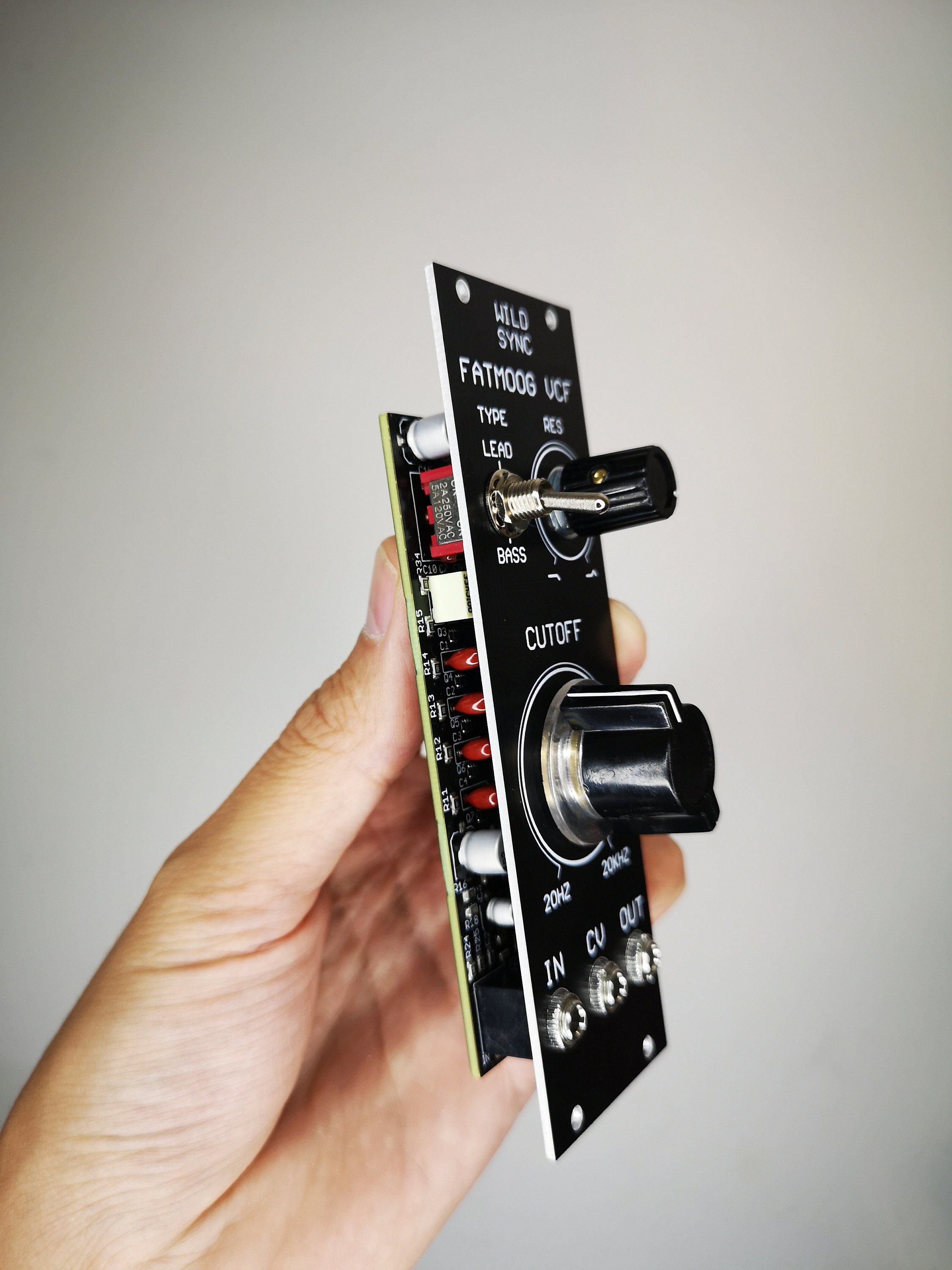 Wildsync FATMOOG VCF - Analog Eurorack 24db Ladder Filter Module