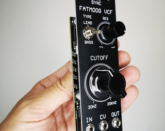 Wildsync FATMOOG VCF - Analog Eurorack 24db Ladder Filter Module