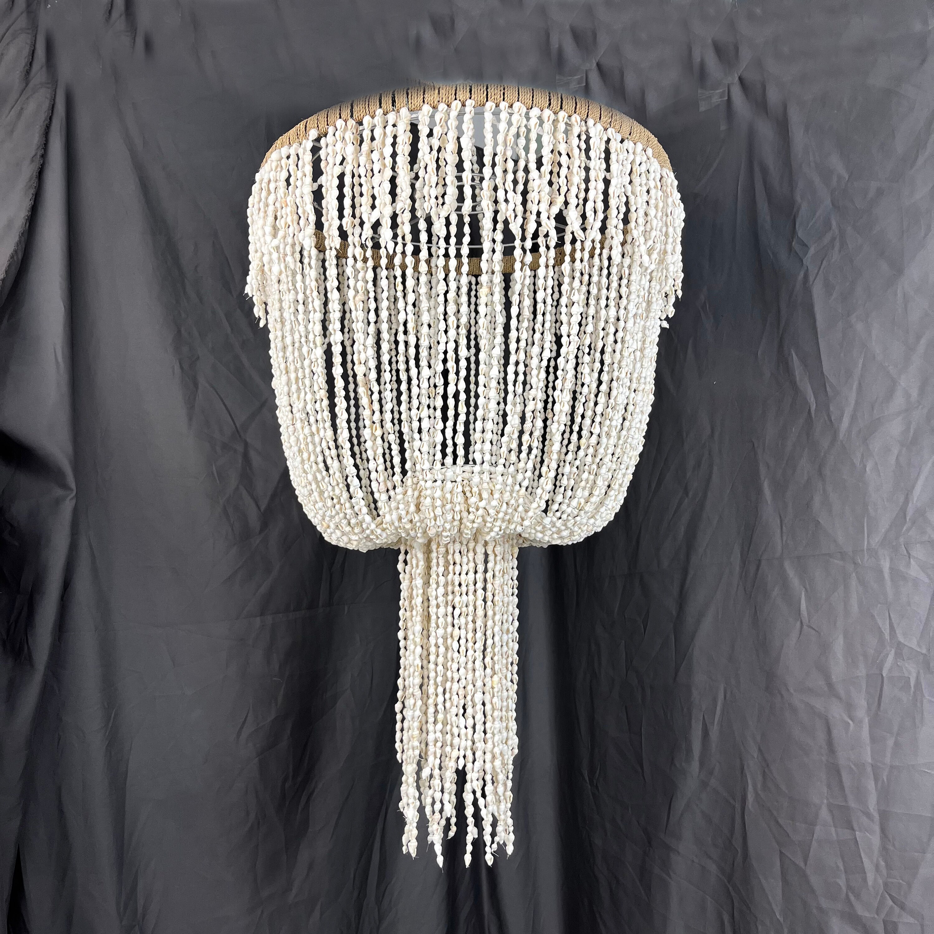 Shell Disc Lamp Shade Shell Lamp Shade Pendant Light Jellyfish Shell Chandelier - Etsy