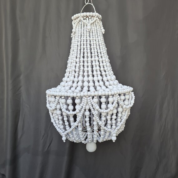 Beaded pendant light shade outlet