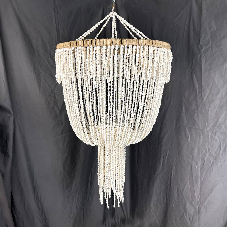 Shell Disc Lamp Shade Shell Lamp Shade Pendant Light Jellyfish Shell Chandelier - Etsy