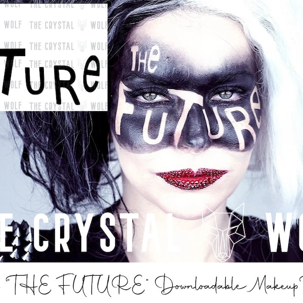 The Future Cruella Makeup Template Download