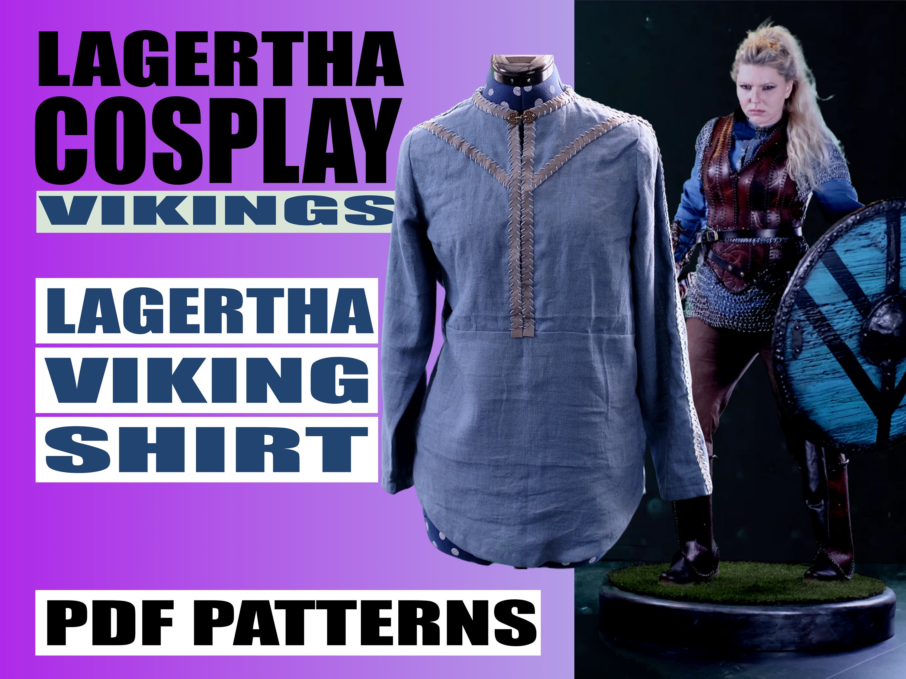 Lagertha Shirt, Lagertha T Shirt, Lagertha Emilin Laslo T Sh - Inspire  Uplift
