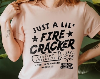 Firecracker Fireworks Shirt,Firecracker Baby+Kids Tee,Kids 4th of July Tee,Independence Day,Cute Funny 4th of July,Fireworks Graphic Print T