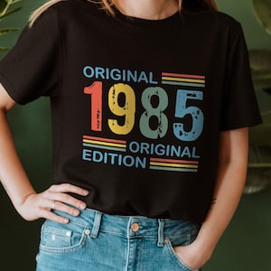 Vintage 1985 T-Shirt, Est 1985, 40th Birthday,40th Birthday Gift,40th Birthday Party,40th Birthday Shirts, 1985 T-Shirts,Birthday Group Tees