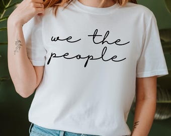 We The People Shirt, No Kings Protest Tee, Political Protest Shirt,28 March No King Rally Shirt,  Democracy Tee, Human Rights Shirt