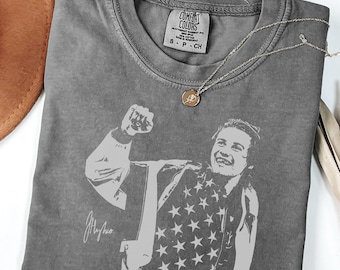 Jack Hughes Usa Champion Hockey Vintage Comfort Colors Shirt, Patriotic Boxing Shirt, Vintage American Fighter Tee, Patriotic Shirt