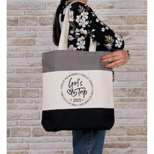 Girls Trip Tote Bag,2025 Girls Trip Bag, Girls Weekend Gift, Girls Travel Bag, Girls Trip Tote, Girls Weekend Tote Bag, Gift Bag for Besties