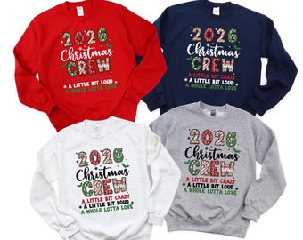 2026 Christmas Crew Matching Shirts, Making Memories Together Christmas Family Tee, Christmas Group Sweatshirt,Christmas Crew,Christmas Gift
