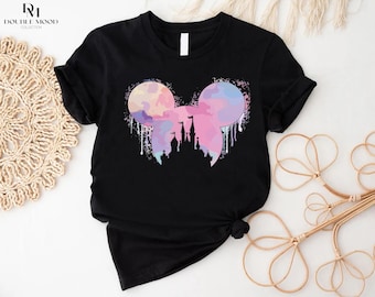 Disney Castle Shirt, Magical Castle Shirt, Magic Kingdom Family Shirt, Watercolor castle Shirt, Disney Matching Family Shirts, Magical Shirt