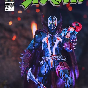 Spawn Comic Book Cover Poster