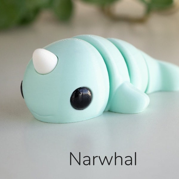 Baby Narwhal Model / Keyring