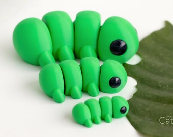 Modelo / Llavero Baby Caterpillar Fidget