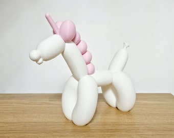 Unicorn Balloon Animal - Multicolour print