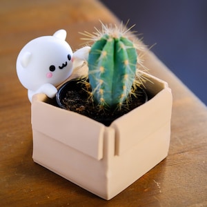 Kawaii Cat Planter