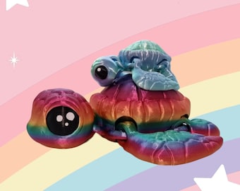 Babyzeeschildpad Fidget-model