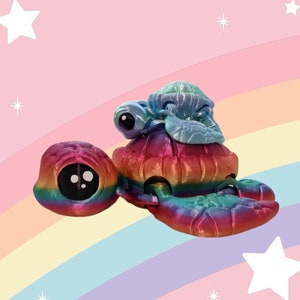 Baby Sea Turtle Fidget Model