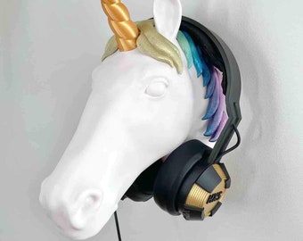 Unicorn Headphone Wall Hanger