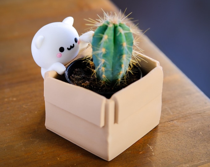 Kawaii Cat Planter
