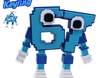 67 Brain Rot Model + Free Keyring | Meme Model | Unique Gift for Gamers & Streamers