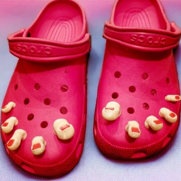 Croc Toes Comedy Accessoires - 10er Set