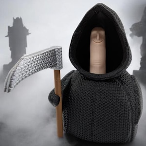 Mr Nice Guy - Knitted Grim Reaper