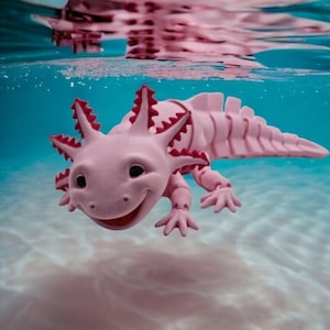 Modèle Axolotl Fidget souriant