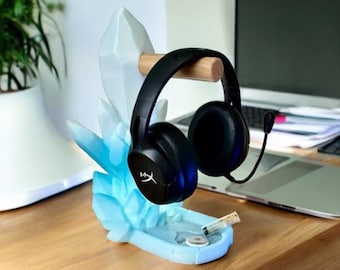 Crystal Headphone Holder