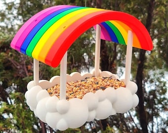 Under The Rainbow Bird Feeder