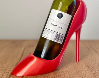 High Heel Wine Bottle Holder Etsy