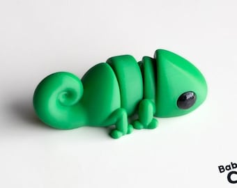 Babykameleon Fidget / sleutelhangermodel