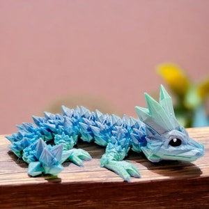 Bebé Dragón de Cristal / Ojos de Colores imagen 4