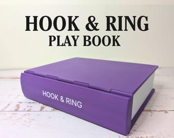 PlayBook’d Hook and Ring Game - Book Table Top Game