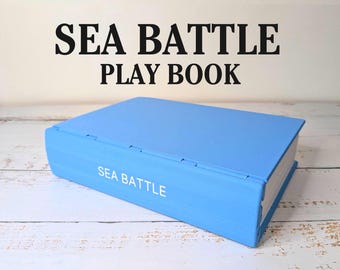 3D gedrucktes Seeschlacht Brettspiel • Faltbare Reiseedition