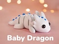 Baby Dragon Fidget / Keyring Model