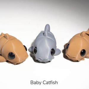 Baby Cat fish Model / Keyring