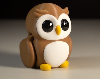 Baby Owl Model / Keyring