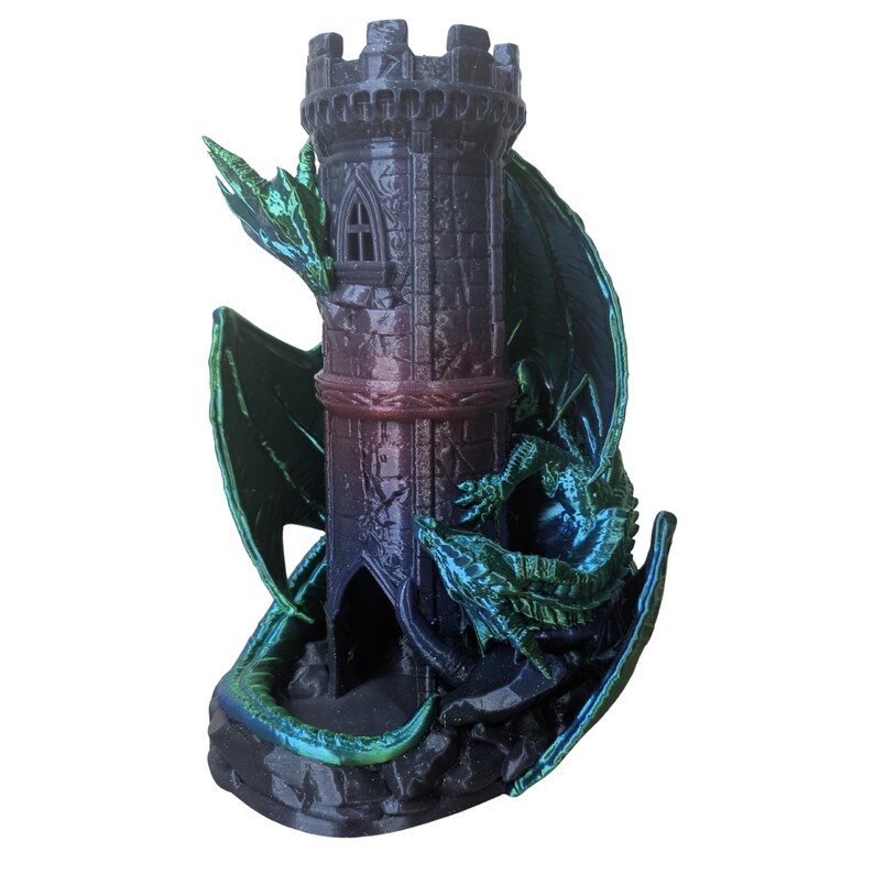 Torre de dados Twin Fate: Torre de dados de rol / Accesorio de dados de D&D imagen 6