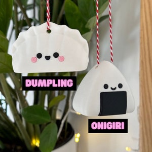 Kawaii Dimsum & Sushi Christmas Baubles image 3