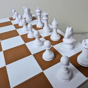 PlayBook Chess Game | Foldable Book Board Game | Portable Travel Chess Set image 3