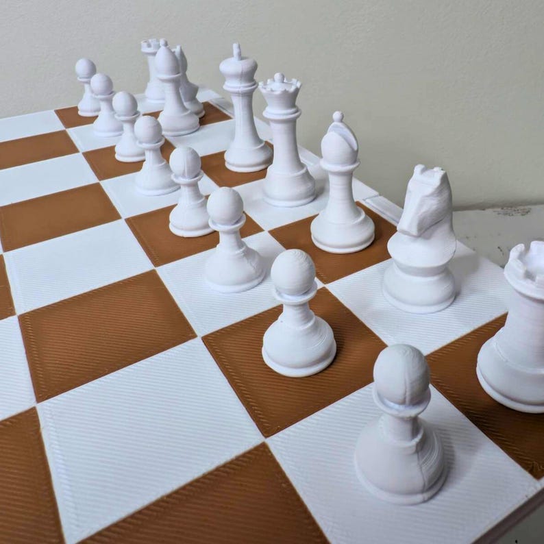 PlayBook Chess Game | Foldable Book Board Game | Portable Travel Chess Set image 3