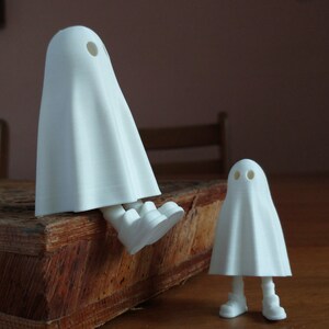 Ghost With Feet For Halloween Decor image 3