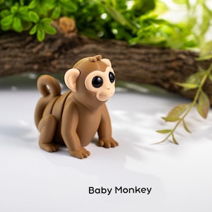 Tiny Monkey Model / Keyring