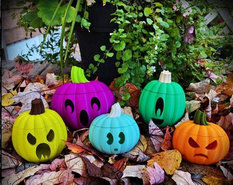 Adorabili zucche per decorazioni di Halloween