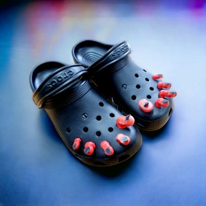 Demon Toes Charms for Crocs - Set of 10 Toes - Etsy