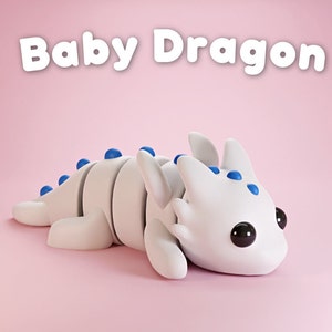 Baby Dragon Fidget / Keyring Model