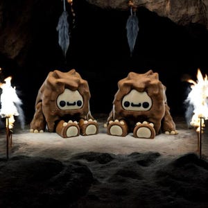Cute Yeti Fidget Model / Keyring